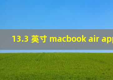 13.3 英寸 macbook air apple m1